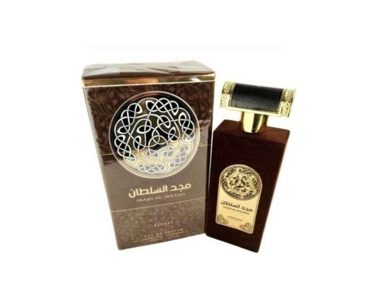 Majd Al Sultan by Asdaaf Unisex Eau De Parfum 100ml 3.4 fl oz