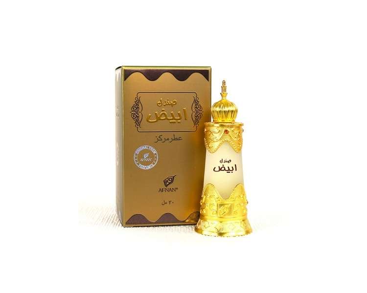 Afnan Abiyad Sandalwood Balsamic Aromatic Floral Wood Perfume Oil 20ml