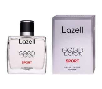 Good Look Sport By Lazell Inspired by All Homme Sport EDT for Men 100ml with Gift 5ml Travel Size Perfume Atomizer
