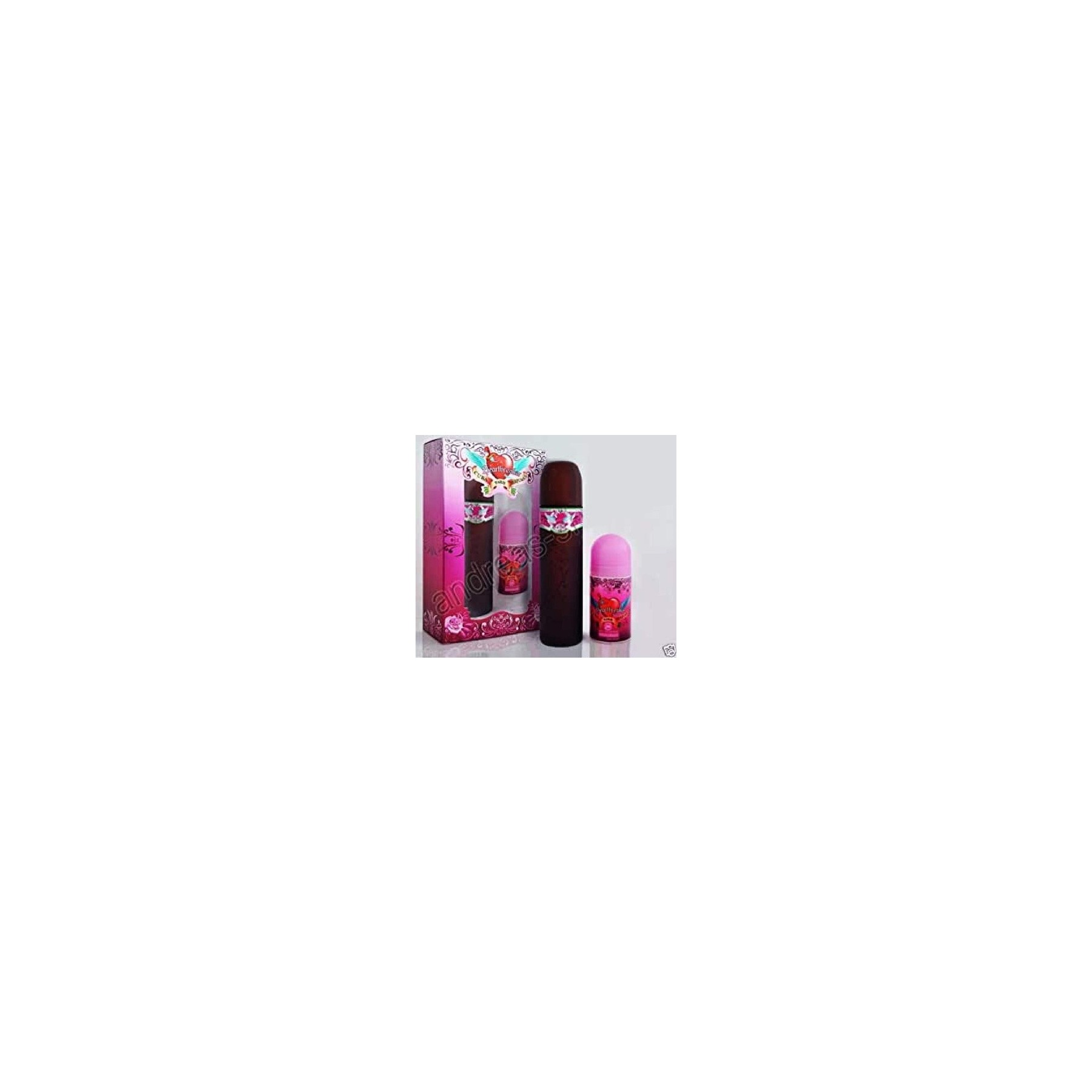 Cuba Heartbreaker Gift Set for Women - Eau de Parfum 100ml and Deodorant 50ml