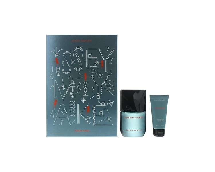 Issey Miyake Fusion D'Issey Eau de Toilette 50ml with Shower Gel 50ml