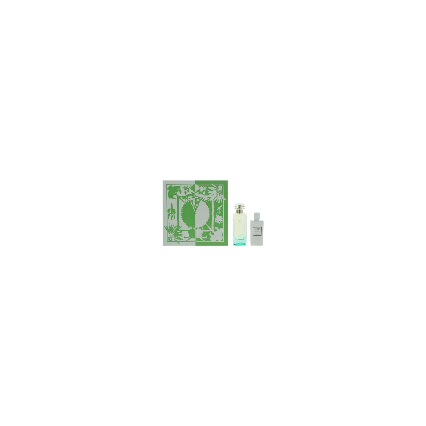 Hermès Un Jardin Sur Le Nil 2 Piece Gift Set: Eau De Toilette 100ml - Body Lotion 80ml
