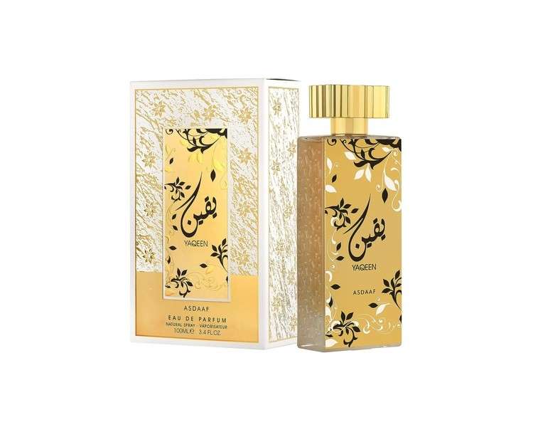 Yaqeen 100ml Eau De Parfum Spray By Asdaaf (Lattafa) Perfume for Women