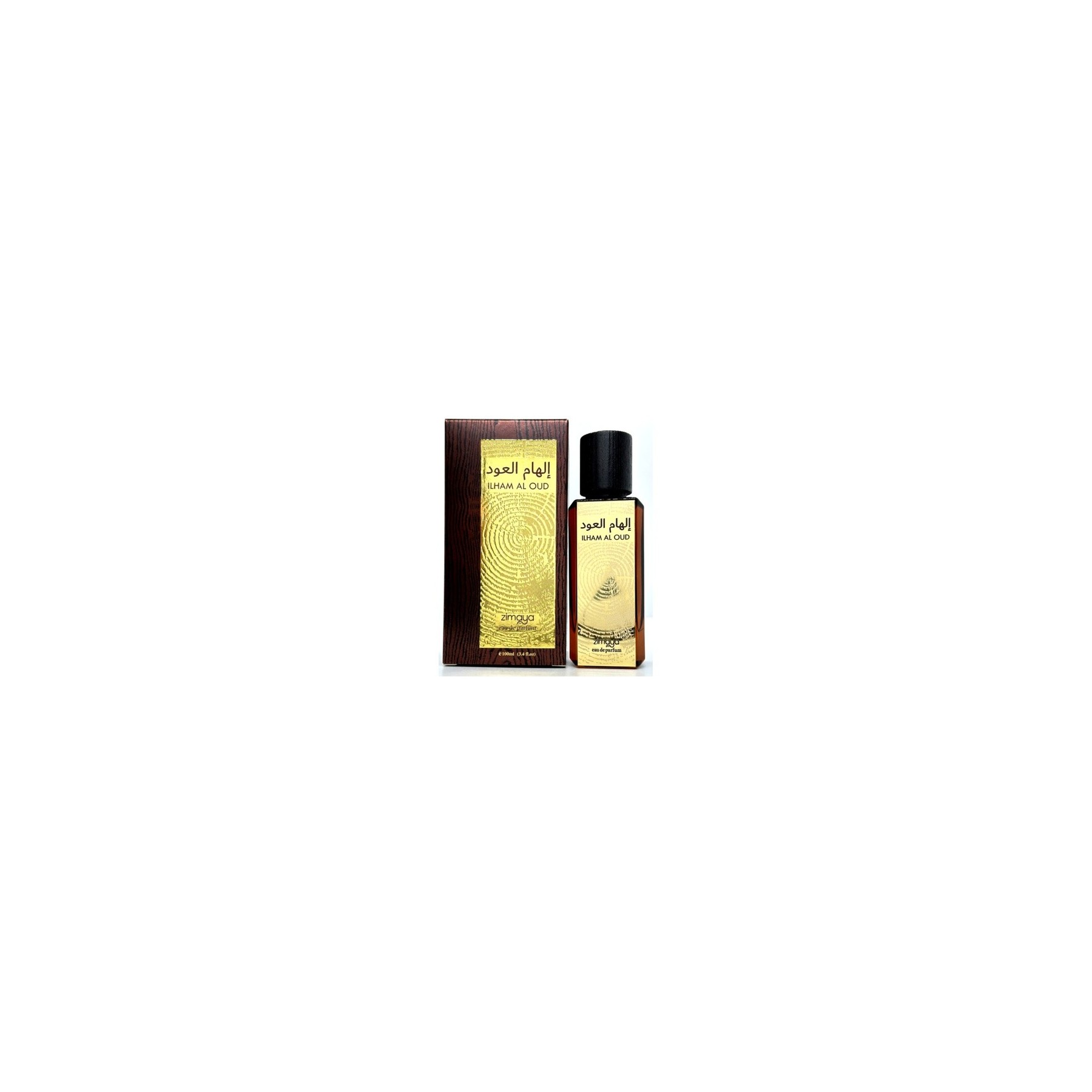 ZIMAYA ILHAM AL OUD EAU DE PARFUM SPRAY UNISEX 3.4 Oz 100 ml