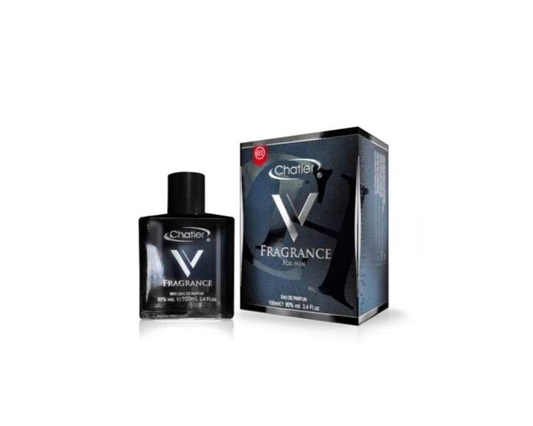 V Fragrance for Men Chatler Eau de Parfum for Men 100ml