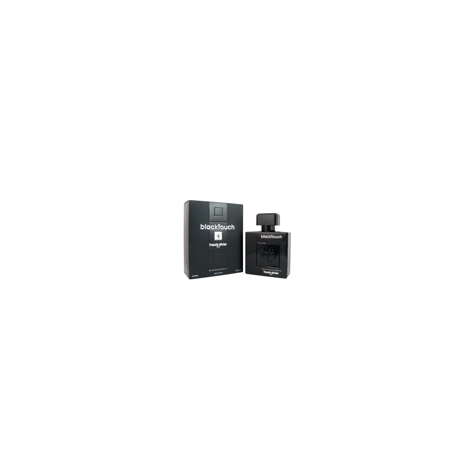 Frank Olivier Black Touch for Men Eau De Toilette Spray 3.3 Ounce