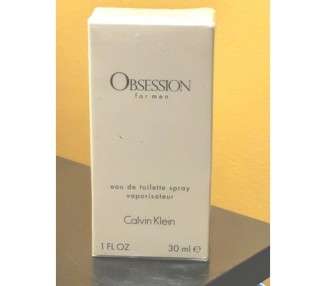 Obsession Calvin Klein For Men 1 oz Eau de Toilette Spray Sealed