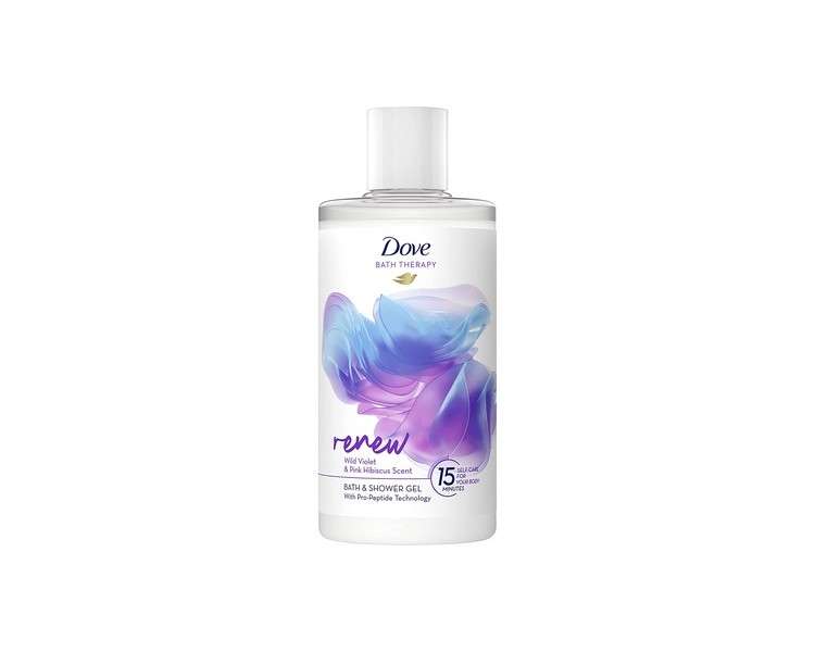 Dove Bath Therapy Renew Shower and Bath Gel with Premium Ingredients 400ml Citrus