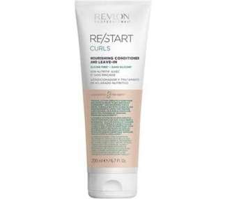 Revlon Professional Re/Start Curls Nourishing Conditioner and Leave-In 750ml
