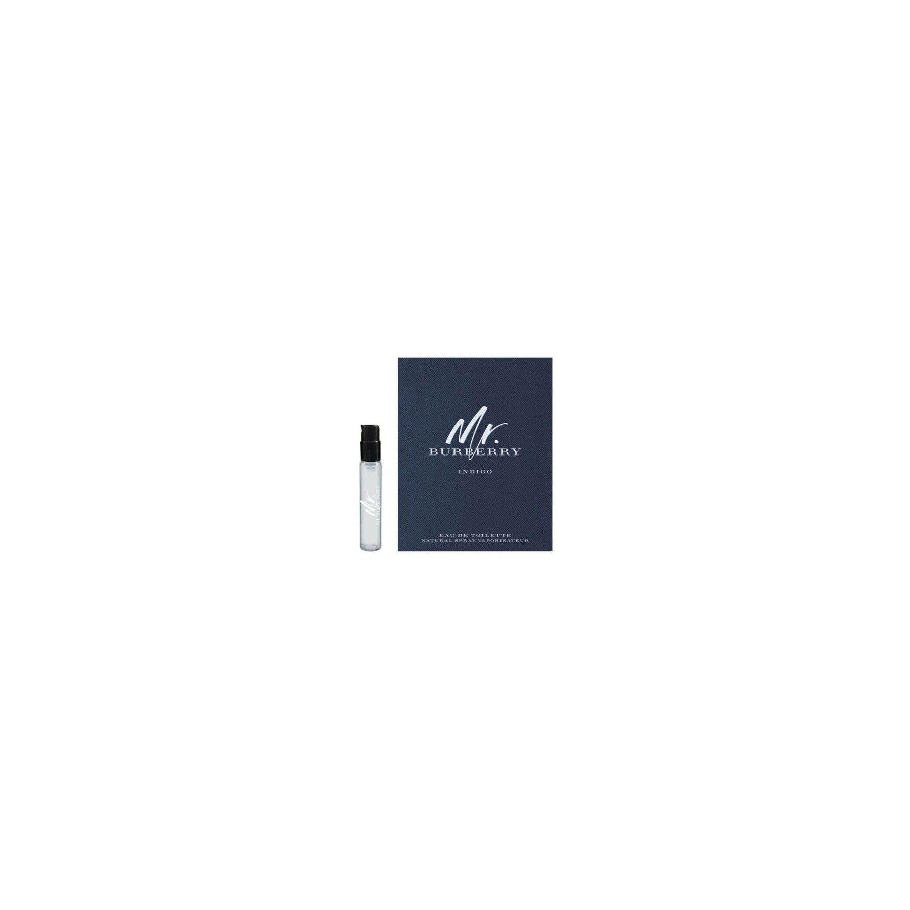 Mr. Burberry Indigo Eau De Toilette Sample Spray 2ml