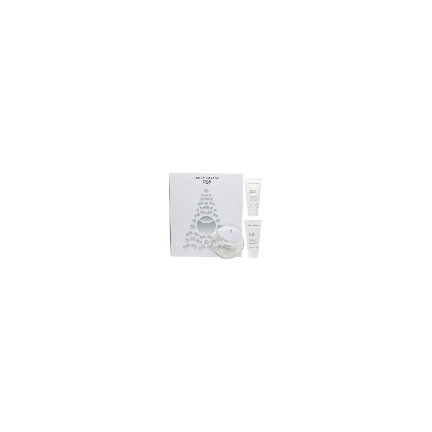 Issey Miyake A Drop D'issey Eau de Parfum 50ml with 2x50ml Hand Cream Set HER