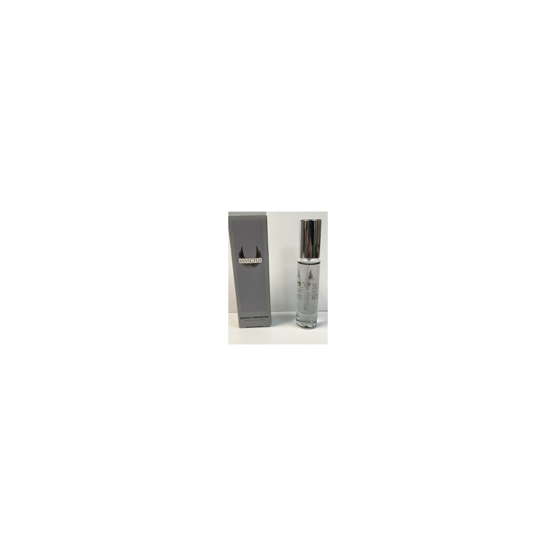 Invictus by Paco Rabanne Eau De Toilette EDT Travel Spray for Men 15ml 0.51oz