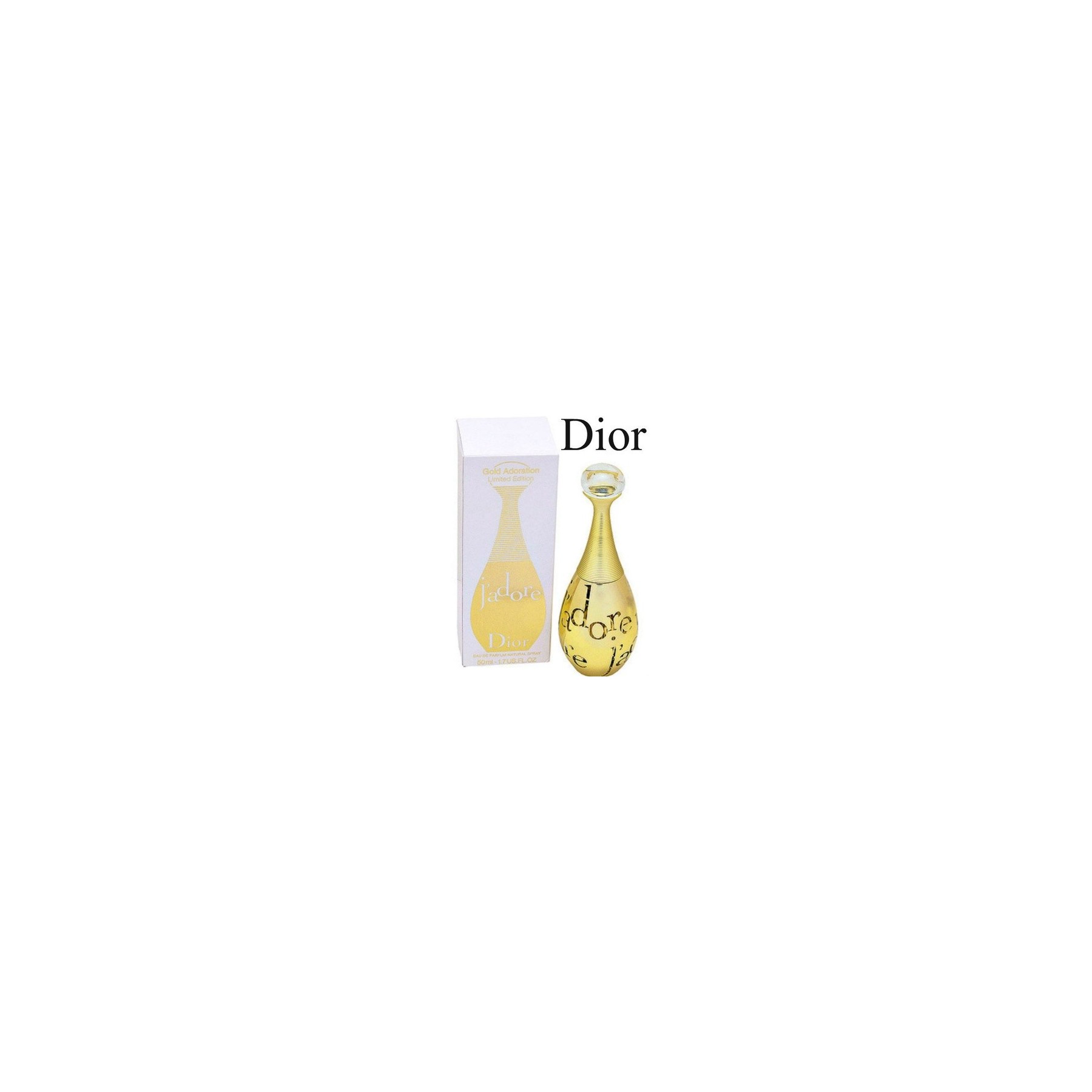 100% Authentic Exclusive Rare Dior J'adore Gold Jeweled Parfum Spray