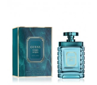 GUESS Uomo Acqua Eau de Toilette Cologne Spray For Men 3.4 Fl. Oz.
