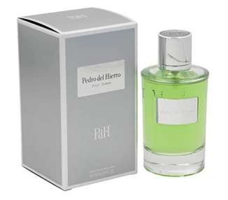Pedro del Hierro PDH Pour Homme Fragrance for Men Eau de Toilette EDT 3.4oz 100ml Cologne Spray Silver Green Bottle by Tailored Perfumes PH001
