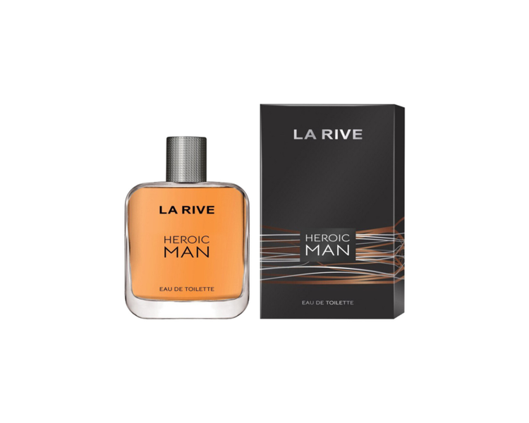 LA RIVE HEROIC MAN 100ml EDT Men's Perfume New & Original!