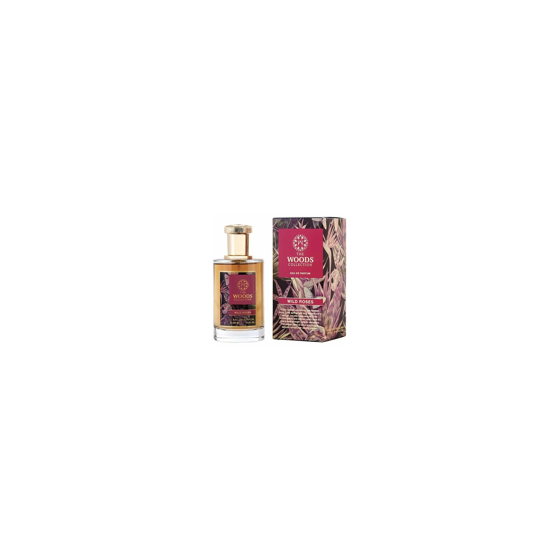 The Woods Collection Wild Roses Eau de Parfum Spray 3.4 oz