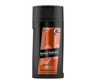 Bruno Banani Fragrance Absolute Man 3-in-1 Shower Gel for Body, Hair and Face 250ml