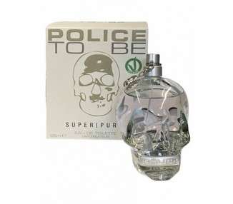 Police To Be Super Pure 125ml EDT Spray Vegan for Men and Women Packaged