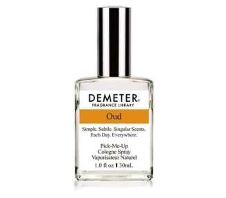 Demeter Fragrance Oud Cologne Spray for Women and Men 1oz