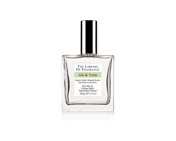 The Library of Fragrance Gin and Tonic Eau De Cologne Spray 100ml