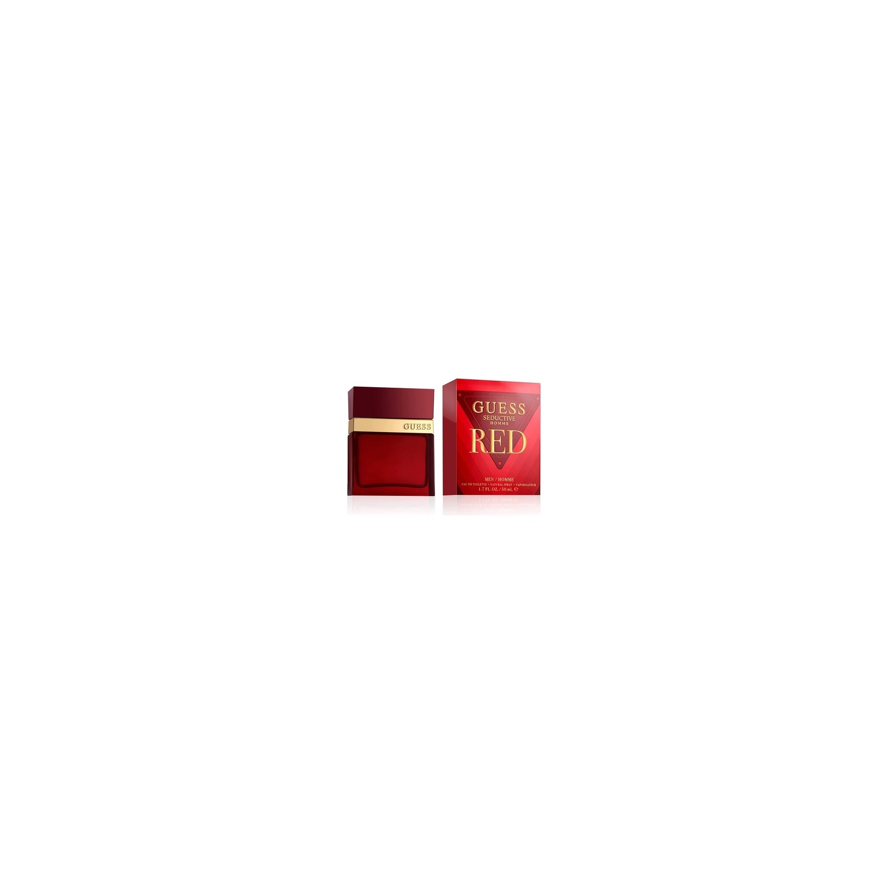 GUESS Seductive Red Men Homme Eau de Toilette Cologne Spray for Men 1.7 Fl Oz
