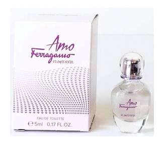 Salvatore Ferragamo Amo Ferragamo Flowerful EDT Perfume Miniature Travel Size 0.17oz/5ml