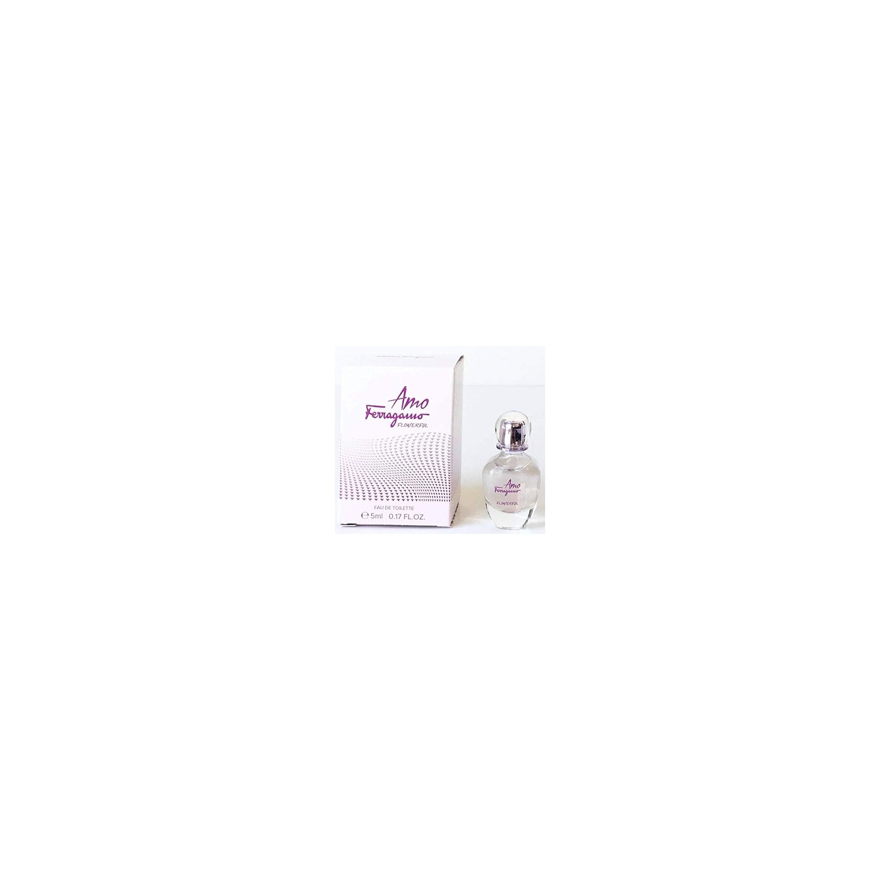 Salvatore Ferragamo Amo Ferragamo Flowerful EDT Perfume Miniature Travel Size 0.17oz/5ml