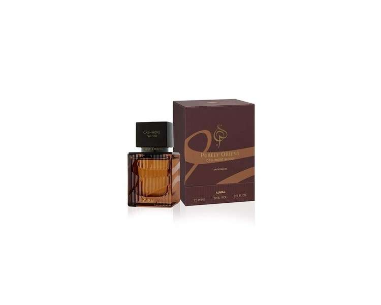 Ajmal Purely Orient Cashmere Wood Eau De Parfum/Edp Spray 75 Ml