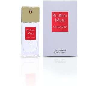 ALYSSA ASHLEY Red Berry-Musk Eau de Parfum Natural Spray 30ml Unisex