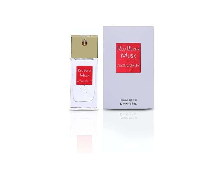 ALYSSA ASHLEY Red Berry-Musk Eau de Parfum Natural Spray 30ml Unisex