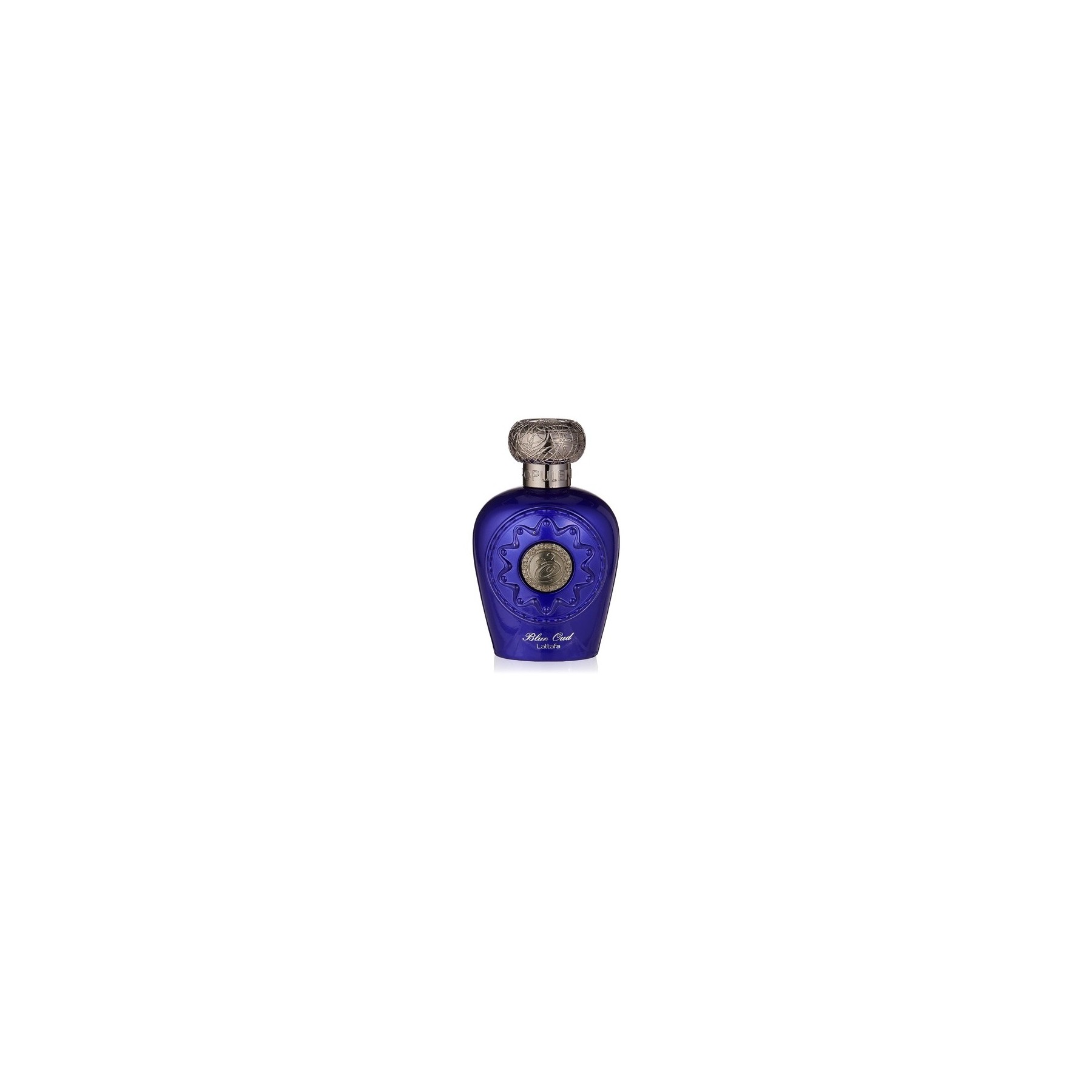 Lattafa Perfumes Blue Oud Unisex Eau de Parfum Spray 3.4 Ounce