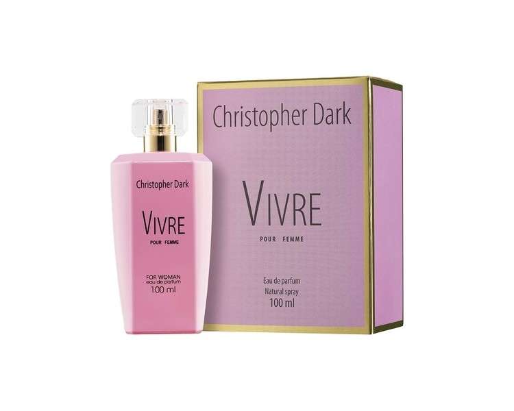 Christopher Dark Vivre Pour Femme Eau De Parfum Natural Spray for Women 100ml
