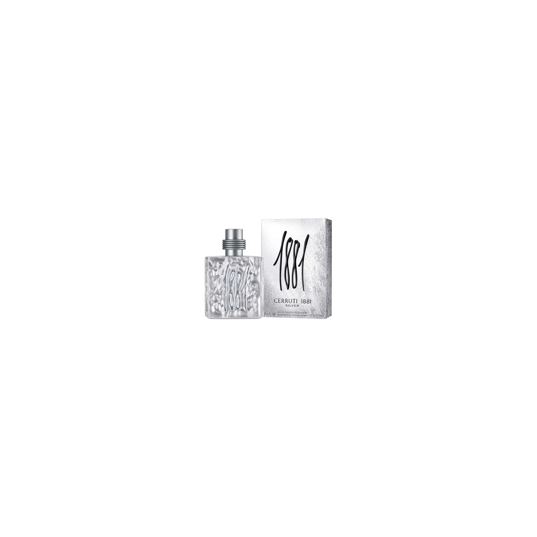 Cerruti 1881 Silver Eau De Toilette Spray For Men 100ml