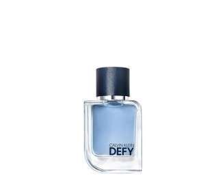 Calvin Klein Defy for Men Eau de Toilette with Notes of Freshness and Powerful Woods 1.7 Fl. Oz.