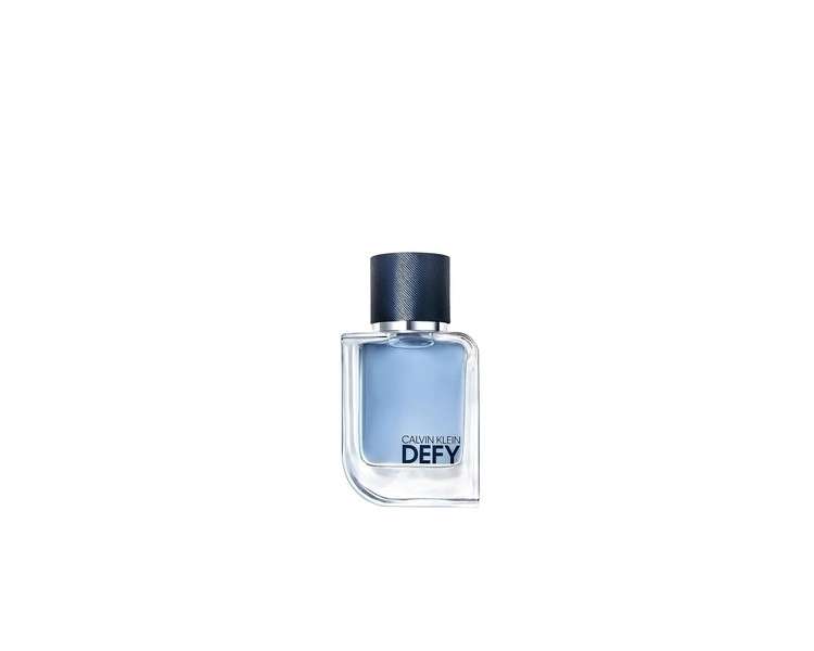 Calvin Klein Defy for Men Eau de Toilette with Notes of Freshness and Powerful Woods 1.7 Fl. Oz.