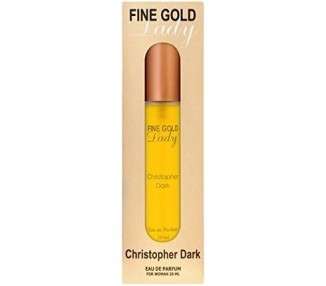 Christopher Dark Fine Gold Lady Eau De Parfum Natural Spray for Women 20ml