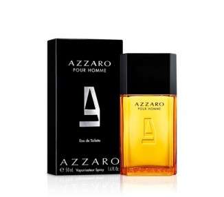 Azzaro Men's Pour Homme Eau De Toilette Spray Woody Fragrance 50ml