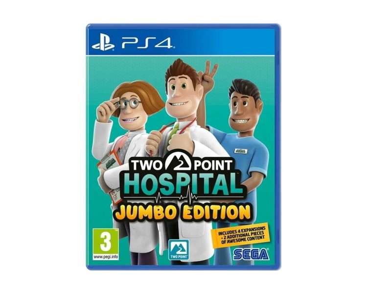 Two Point Hospital (Jumbo Edition) Juego para Sony PlayStation 4 PS4
