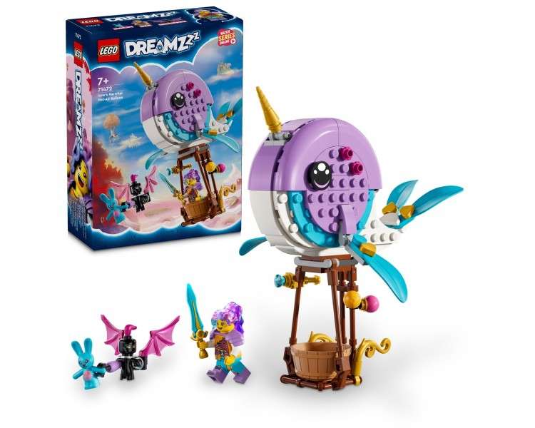 LEGO DREAMZzz - Izzie's Narwhal Hot-Air Balloon (71472)
