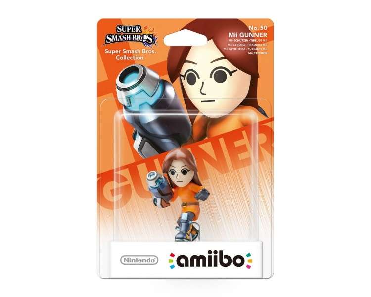 Nintendo Amiibo Figurine Mii Gunner