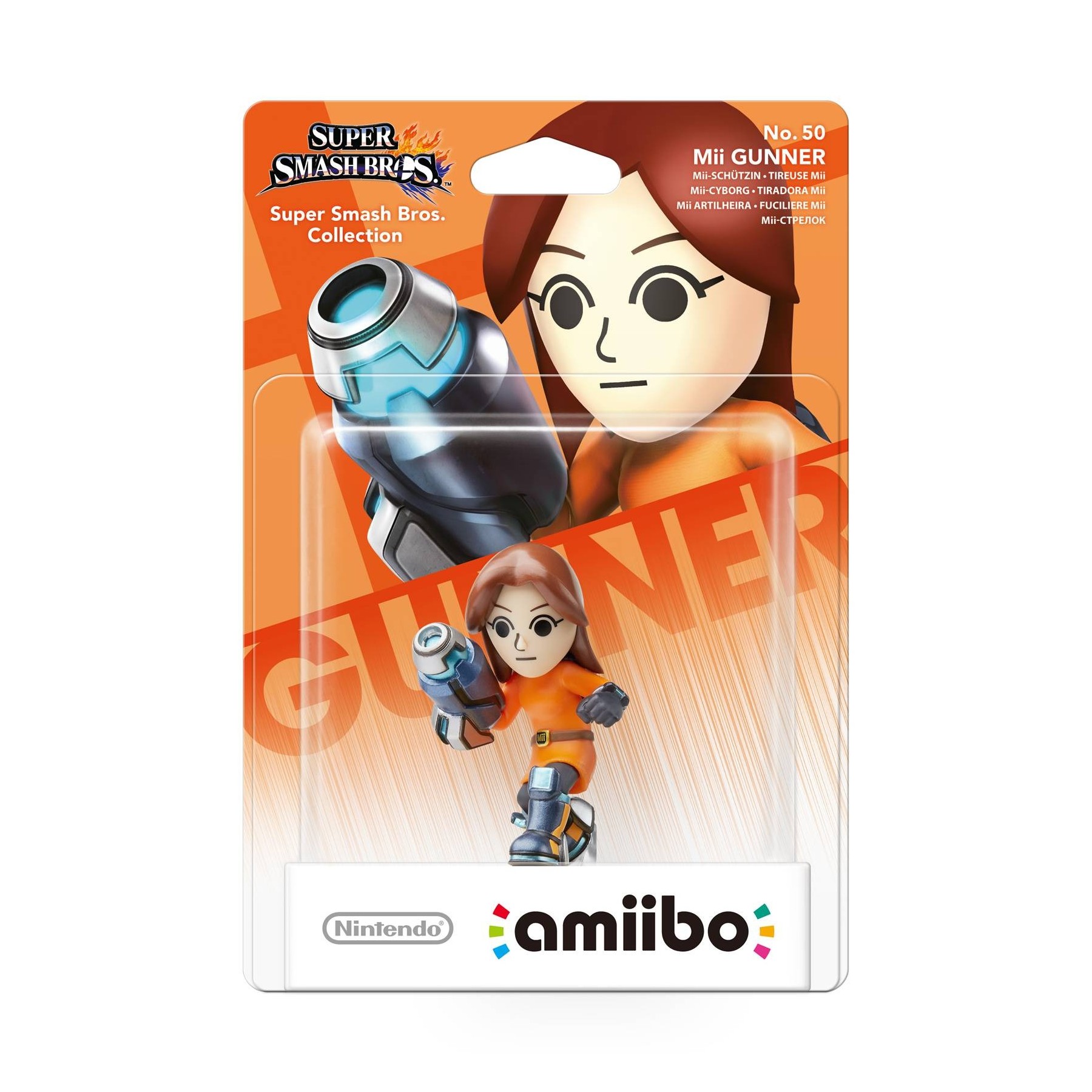 Nintendo Amiibo Figurine Mii Gunner