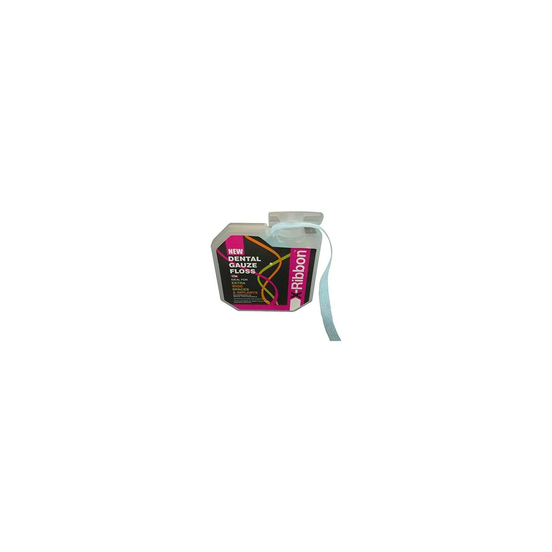iDontix X-Ribbon Dental Gauze Floss 12m