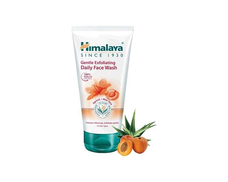 Himalaya Gentle Exfoliating Daily Face Wash for All Skin Types 150ml