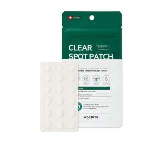 SOME BY MI 30 Days Miracle Clear Spot Patch 18 Count - Invisible Spot Sticker for Sensitive Skin