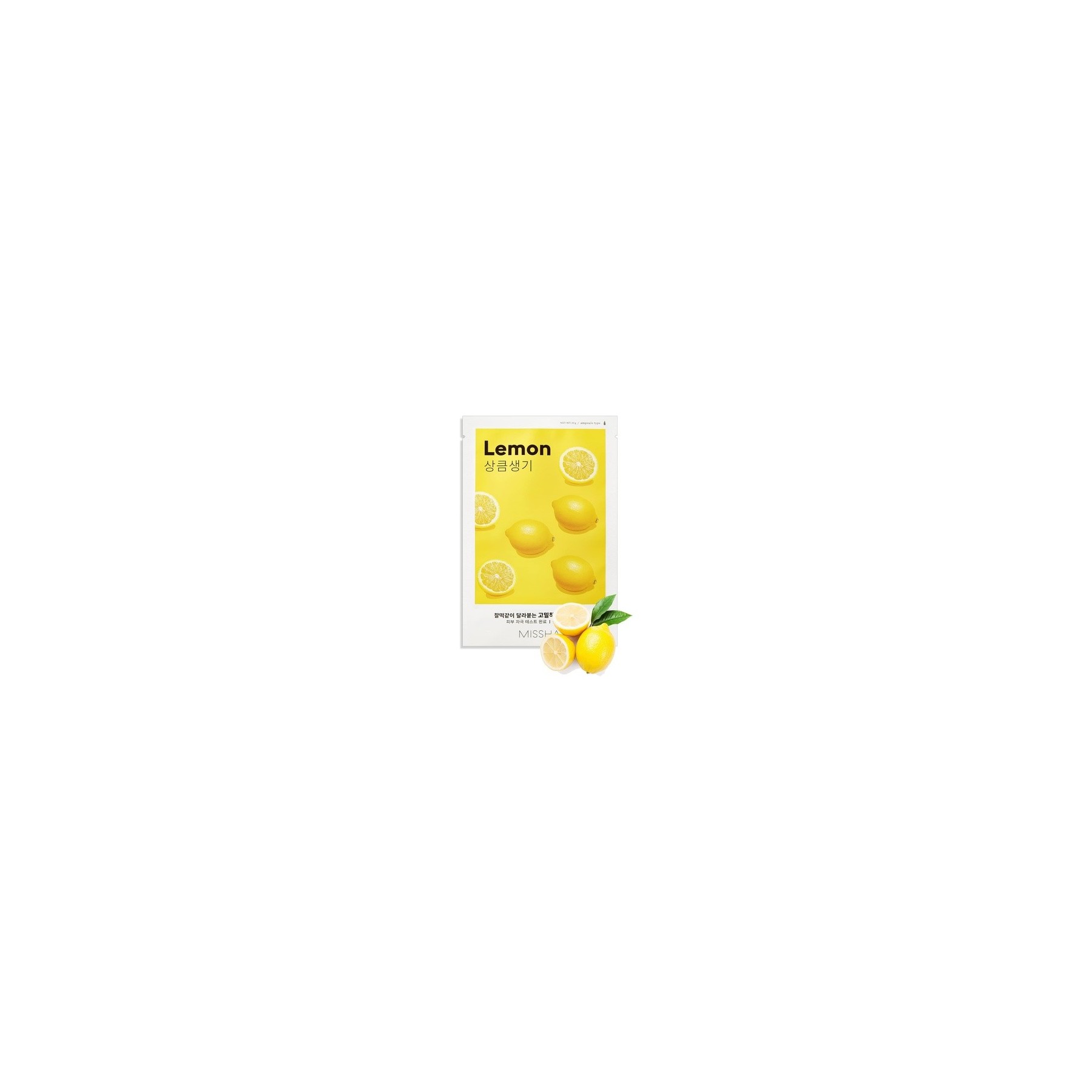 Missha Airy Fit Lemon Sheet Mask 19g