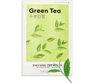 Missha Airy Fit Green Tea Sheet Mask 19g