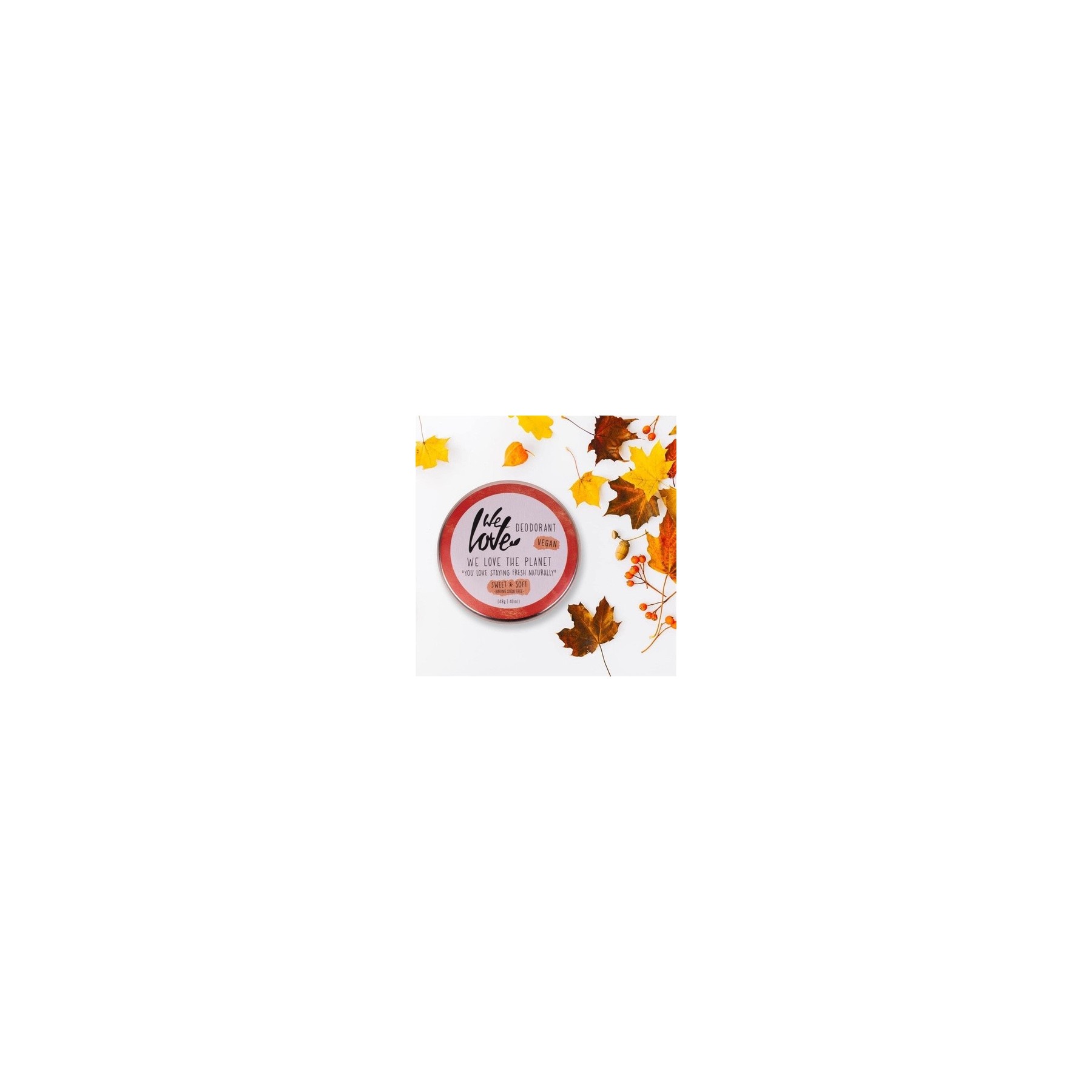 We Love The Planet Sweet & Soft Deodorant Cream 48g