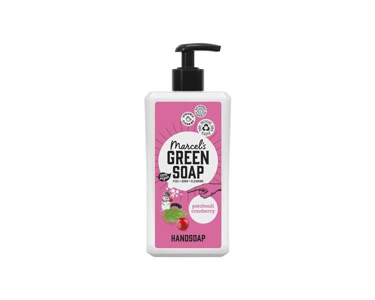 Marcel's Green Soap Hand Soap Patchouli & Cranberry Handwash Dispenser 500ml
