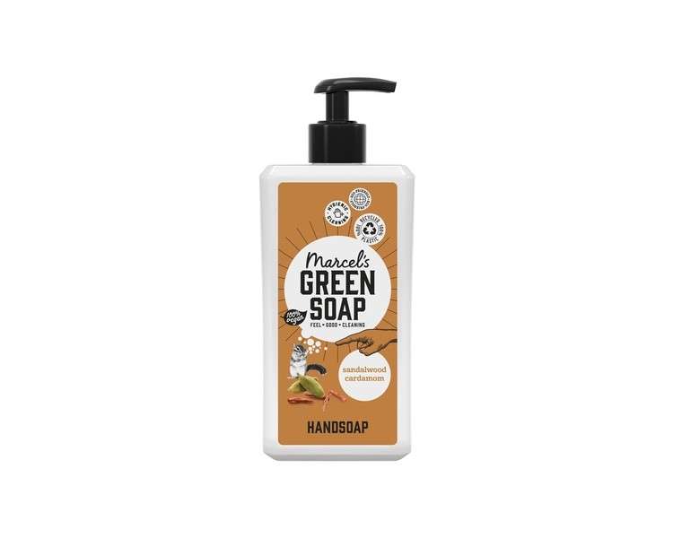 Marcel's Green Soap Hand Soap Sandalwood & Cardamom Handwash Dispenser 500ml